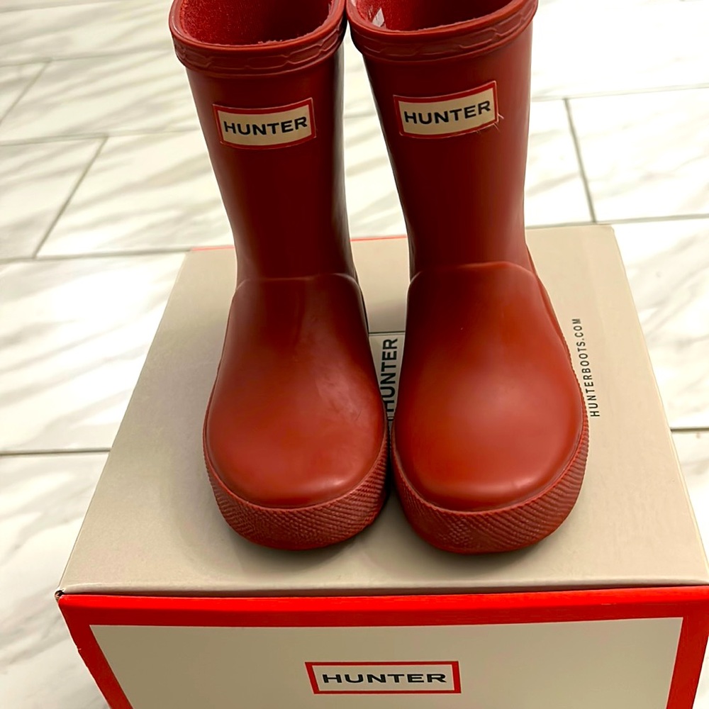 Hunter rain boots